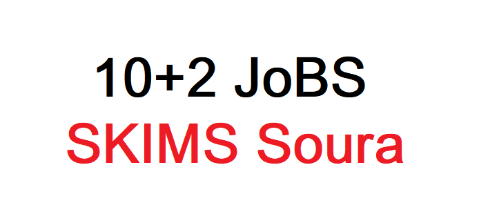 10+2 Jobs, SKIMS