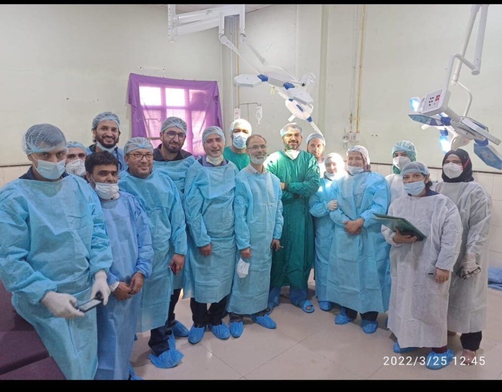 First brachytherapy treatment at SMHS hospital Srinagar 2