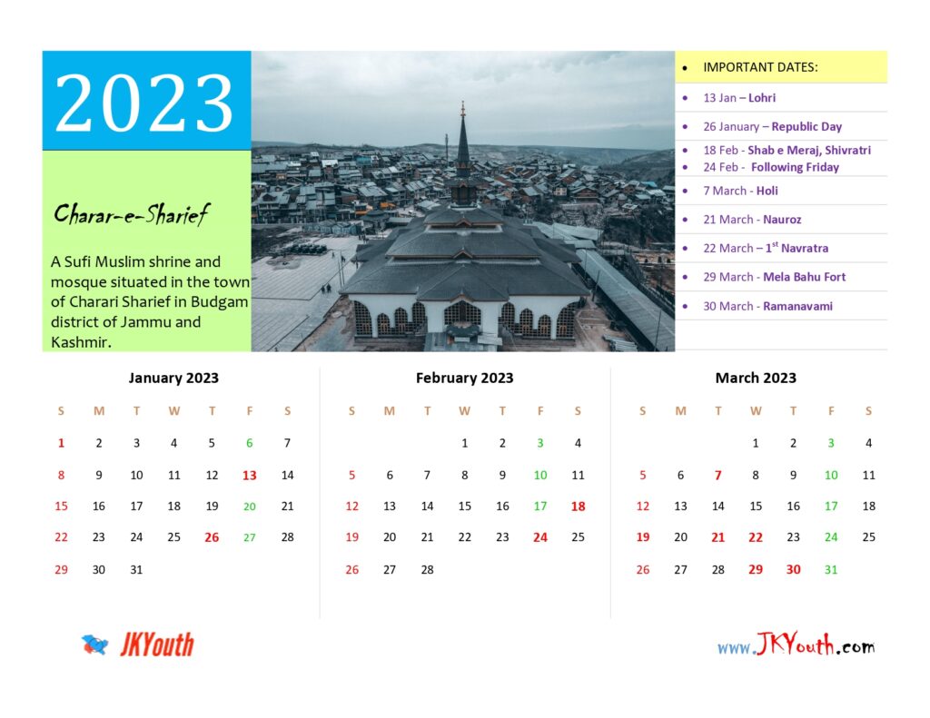 JKYouth Newspaper Calendar 2023 is now released, get your online copy 1