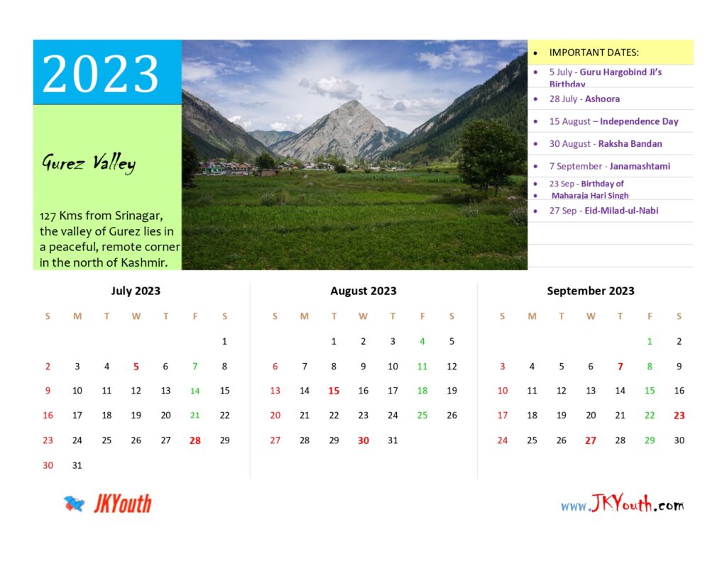 JKYouth Newspaper Calendar 2023 is now released, get your online copy 3