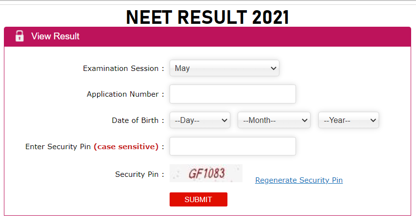 NEET Result 2021