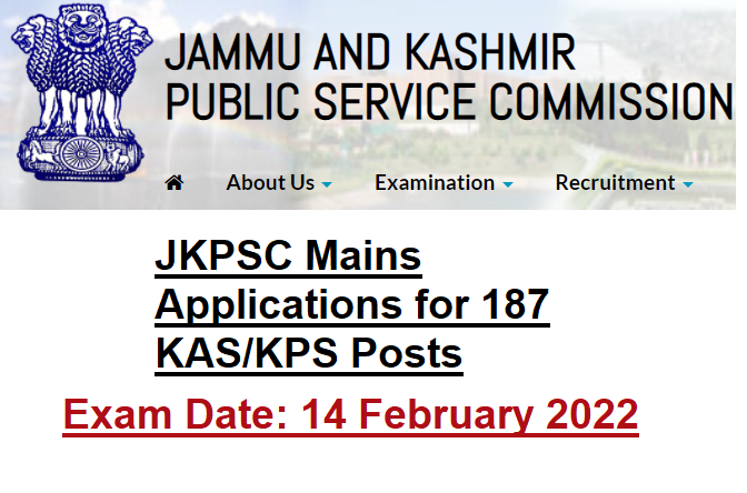 JKPSC Mains exam for 187 KAS/KPS vacancies 1