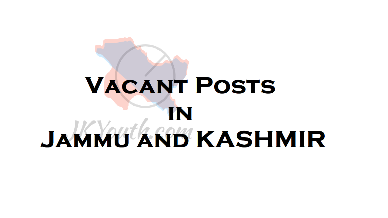 250 Posts of Junior Engineer Mechanical Vacant in Jammu and Kashmir 1