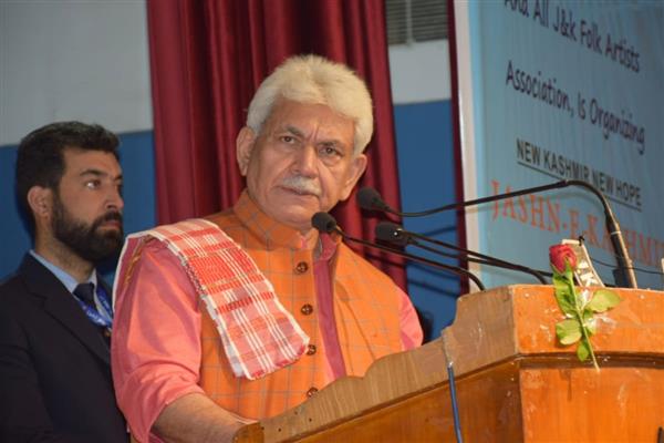 Have taken steps to reconnect youth to their roots: LG Manoj Sinha
