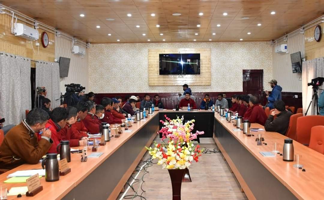LAHDC Leh holds special session of General Council Meeting