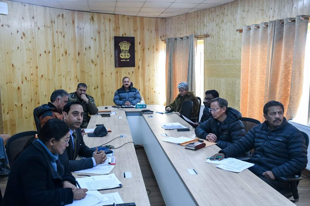 Advisor Ladakh chairs 2nd State Level meeting of Narco Coordination Center (NCORD)