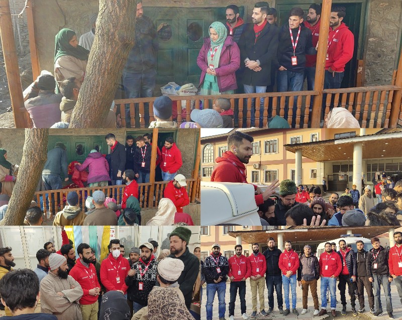 NGO "TEAM Red" provides assistance to Halmatpora fire victims