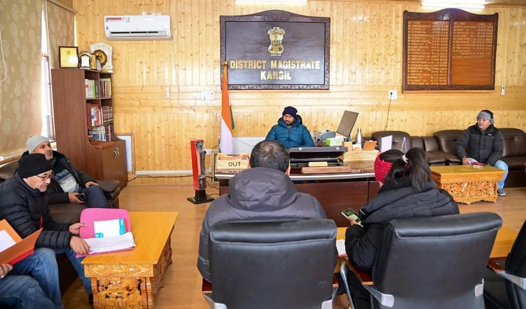 DC Kargil chairs review meeting of Subsidy Plan for 2022-23