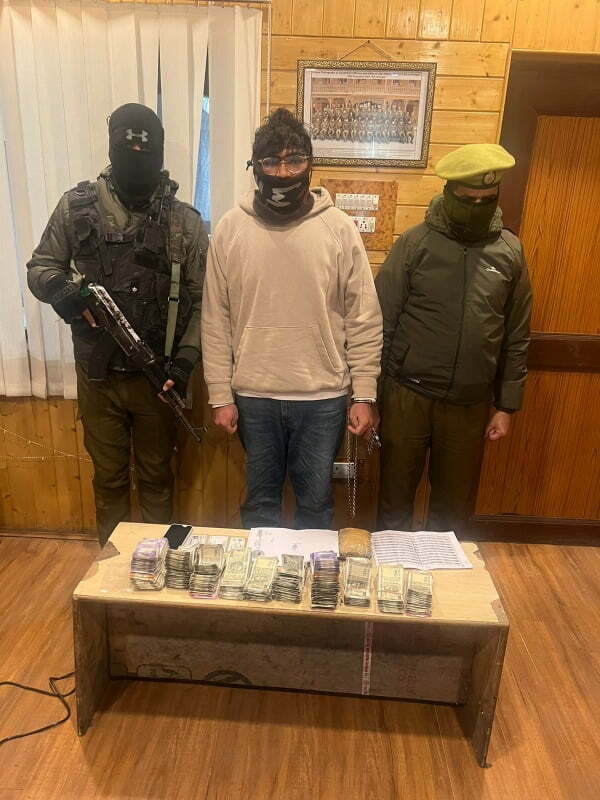 LeT Militant Associate Arrested Along With heroine, Cash In Srinagar: Police