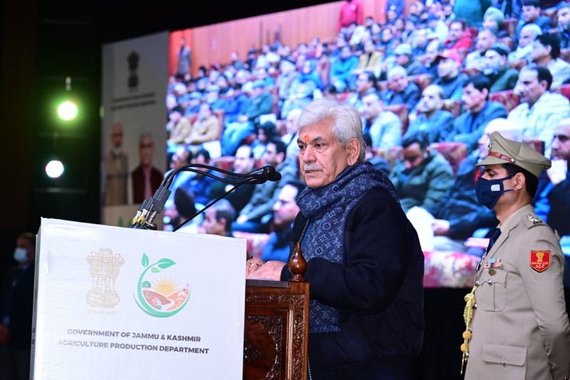 Lt Governor inaugurates UT level training orientation program for effective implementation of 29 projects under holistic agriculture development plan