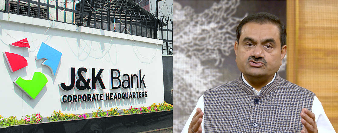 Gautam Adani has over 255 Crore Debt of JK Bank