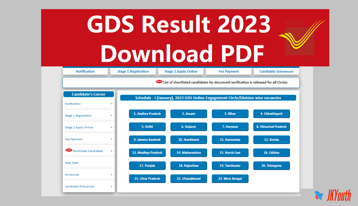 GDS Result 2023