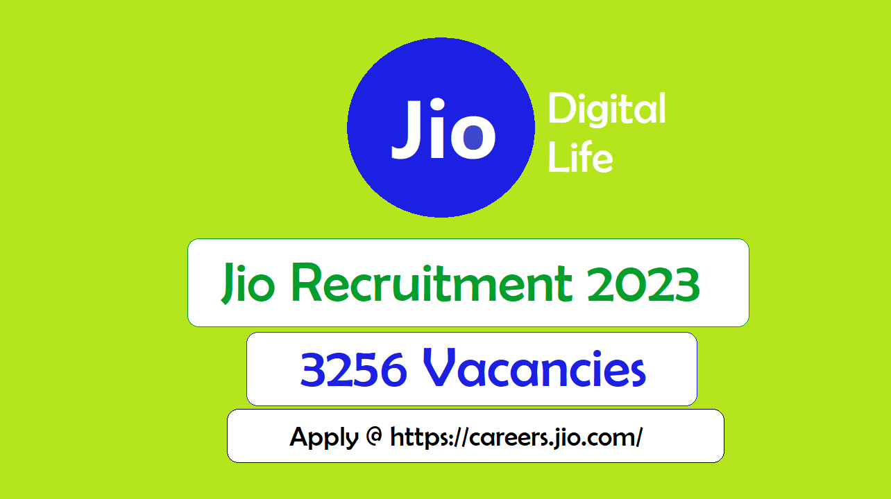 Jio Recruitment 2023